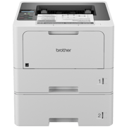 Brother HL-L5210DWT Imprimante laser monochrome professionnelle avec 2 bacs à papier, réseautage sans fil et impression recto verso
