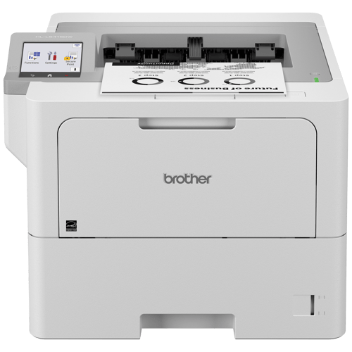 Brother HL-L6415DW Imprimante laser monochrome Entreprise offrant un faible coût d’impression, des fonctions de sécurité une grande capacité papier