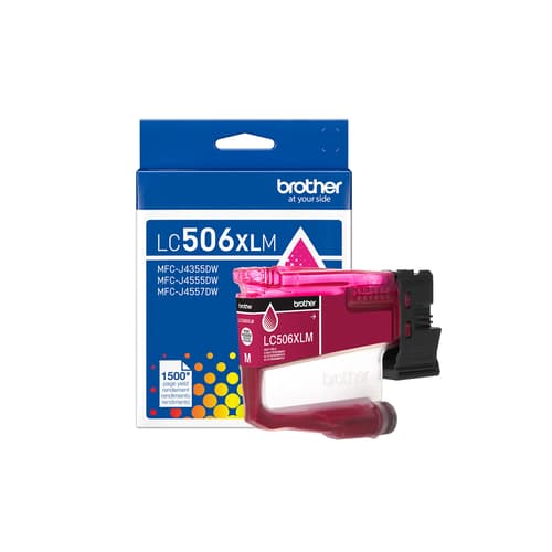 Brother  LC506XLMS Cartouche d’encre magenta authentique à haut rendement