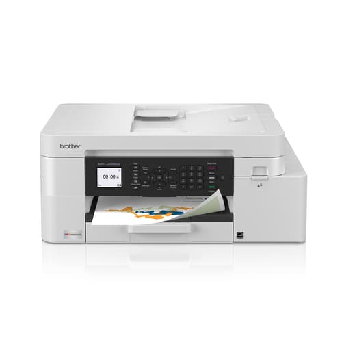 Brother MFC-J4355DW Imprimante tout-en-un à jet d’encre couleur sans fil INKvestment avec écran couleur de 1,8 po et fente d’alimentation manuelle