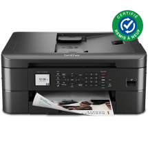 Brother RMFC-J1012DW Imprimante tout-en-un à jet d'encre couleur sans fil avec impression recto verso et compatible avec appareils mobiles et avec l’Abonnement Refresh - Remis à neuf
