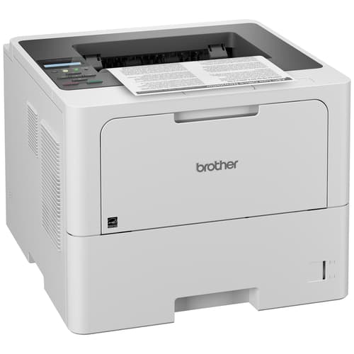 Brother HL-L6217DW Imprimante laser monochrome professionnelle avec grand bac à papier, réseautage sans fil et impression recto verso offrant un faible coût d’impression