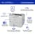 Brother HL-L6415DW Imprimante laser monochrome Entreprise offrant un faible coût d’impression, des fonctions de sécurité une grande capacité papier