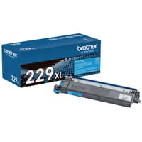 Brother authentique TN229XLC Cartouche de toner cyan à haut rendement