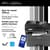 Brother MFC-L2820DW Imprimante tout-en-un laser monochrome professionnelle compatible avec l’Abonnement Refresh, avec impression, copie et numérisation mobiles et cartouche de 700 pages