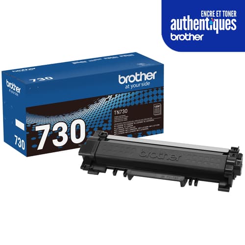 Brother TN730 Cartouche de toner laser monochrome authentique