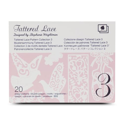 Brother CATTLP03 Collection 3 de motifs dentelle Tattered Lace