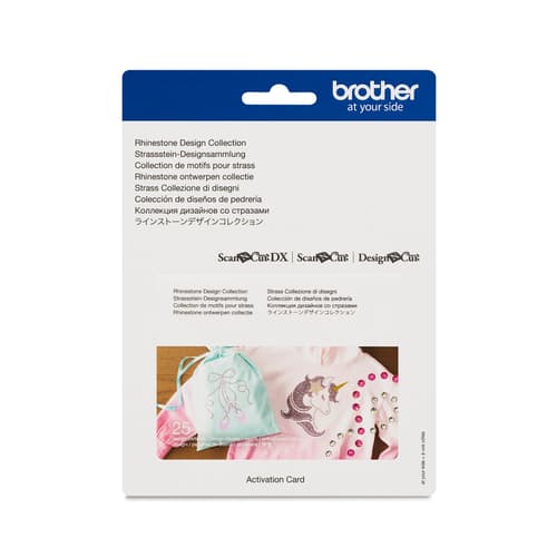 Brother CARSDP01 Collection de motifs en strass pour machines ScanNCut DX