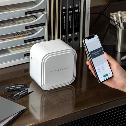 Brother PT-P910BT P-touch CUBE XP Label Maker with Bluetooth Classic Wireless Technology