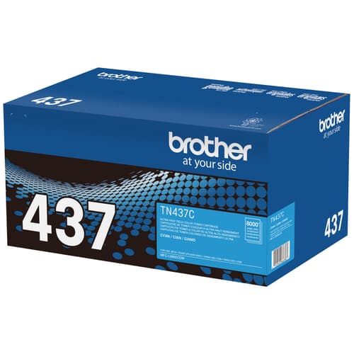 Brother authentique TN437C Cartouche de toner cyan à ultra haut rendement