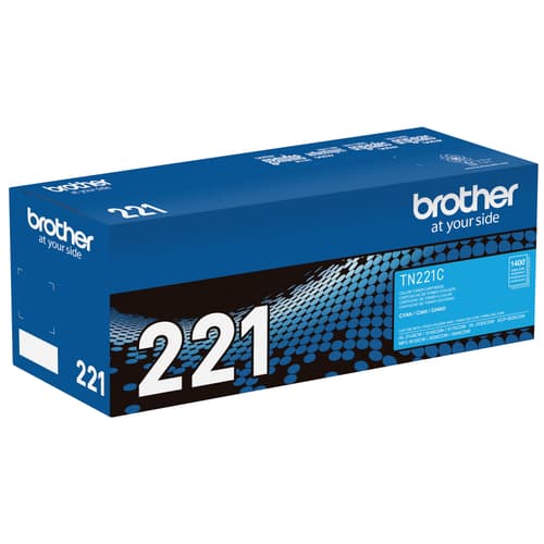 Brother TN221C Cartouche de toner cyan à rendement standard