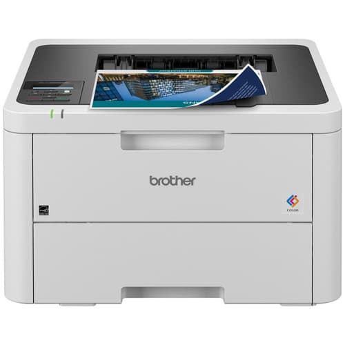 Brother HL-L3220CDW Imprimante numérique couleur sans fil compacte avec fonctions d’impression recto verso et impression à partir d’appareils mobiles et compatible avec l’Abonnement Refresh