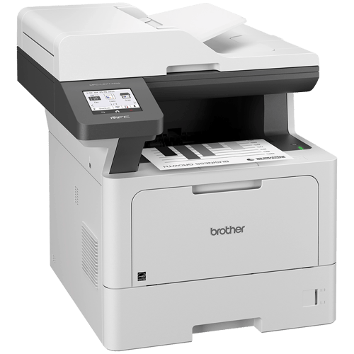 Brother MFC-L5717DW Imprimante tout-en-un laser monochrome professionnelle avec réseautage sans fil et impression, numérisation et copie recto verso