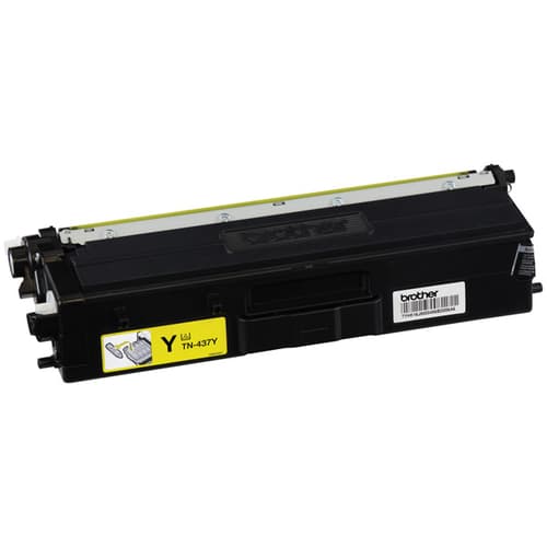 Brother authentique TN437Y Cartouche de toner jaune à ultra haut rendement