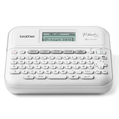 Brother P-touch PT-D410 Étiqueteuse connectable et performante pour la maison et le bureau