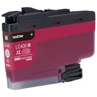 Brother LC406XLMS Cartouche d encre magenta authentique à haut rendement