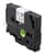 Brother HSe-221E Ruban thermorétractable blanc avec texte noir authentique pour étiqueteuses P-touch, 9 mm (L) x 1,5 m (l)