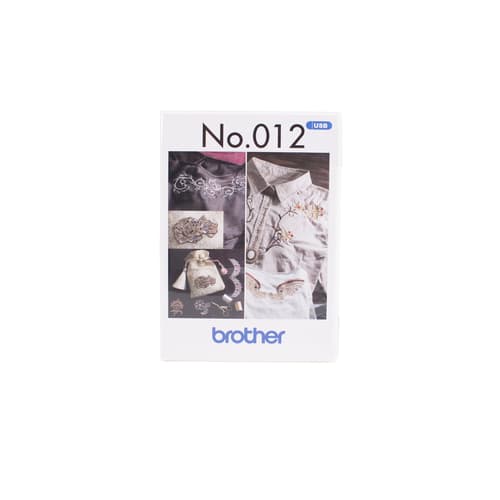 Brother SAEU12C Broderie avec faux ornements (USB no 12)