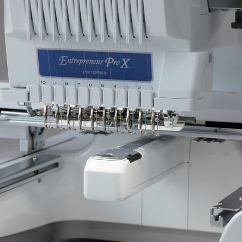 Brother PR1055X Machine à coudre, à courtepointe et à broder Entrepreneur® Pro X