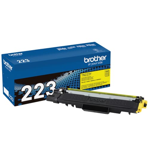 Brother TN-223Y Cartouche de toner jaune authentique à rendement standard