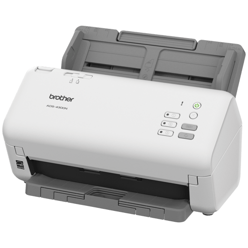 Brother ADS-4300N Scanner de bureau professionnel pour les entreprises et les groupes de travail