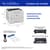 Brother HL-L6210DW Imprimante laser monochrome professionnelle avec 2 bacs à papier, réseautage sans fil et impression recto verso
