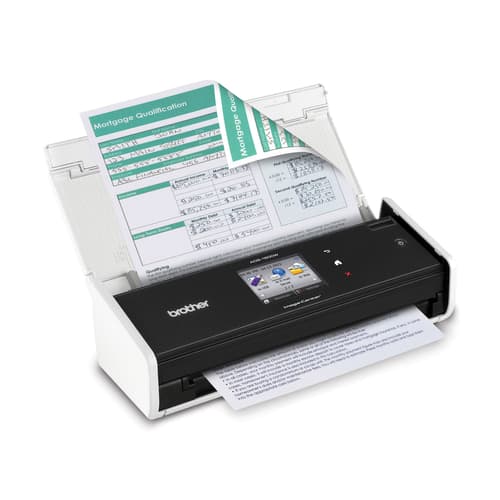Brother ADS-1500W Scanner couleur sans fil compact - Remis à neuf