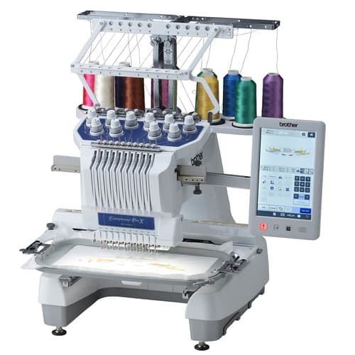 Brother PR1055X Machine à coudre, à courtepointe et à broder Entrepreneur® Pro X