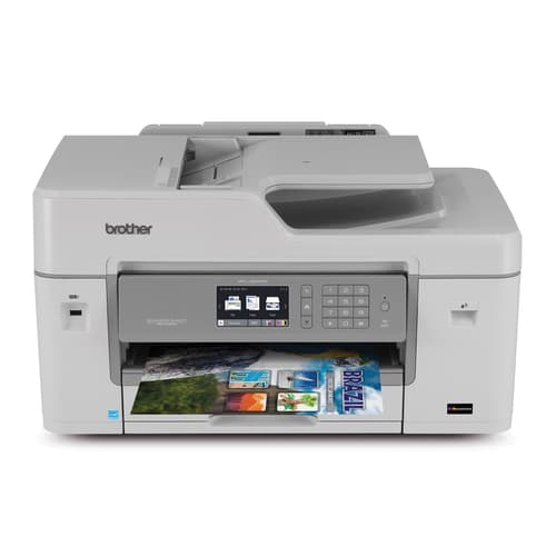 Brother MFC-J6535DW Imprimante multifonction à jet d'encre couleur professionnelle avec cartouches INKvestment