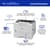 Brother HL-L6210DW Imprimante laser monochrome professionnelle avec 2 bacs à papier, réseautage sans fil et impression recto verso