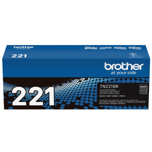 Brother TN221BK Cartouche de toner noir à rendement standard