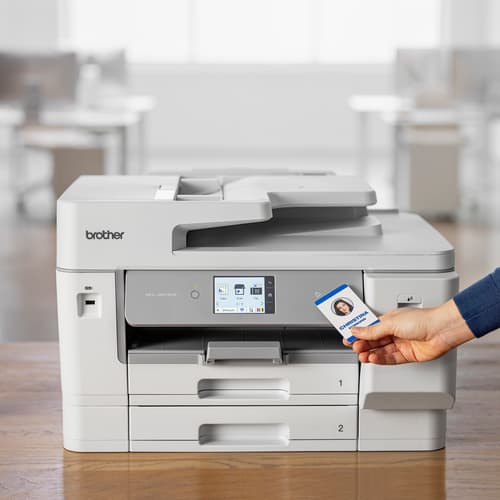 Brother MFC-J6975DW Imprimante tout-en-un à jet d’encre couleur professionnelle économique avec fonctions d’impression, de numérisation, de copie et de télécopie au format 11 po x 17 po et fonctions de sécurité avancées