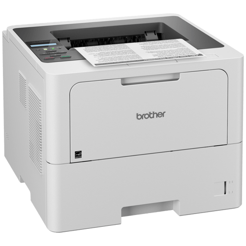 Brother HL-L6210DW Imprimante laser monochrome professionnelle avec 2 bacs à papier, réseautage sans fil et impression recto verso