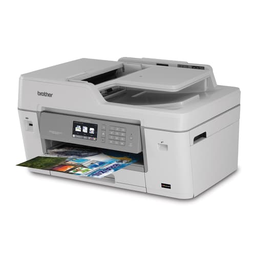Brother MFC-J6535DW Imprimante multifonction à jet d'encre couleur professionnelle avec cartouches INKvestment