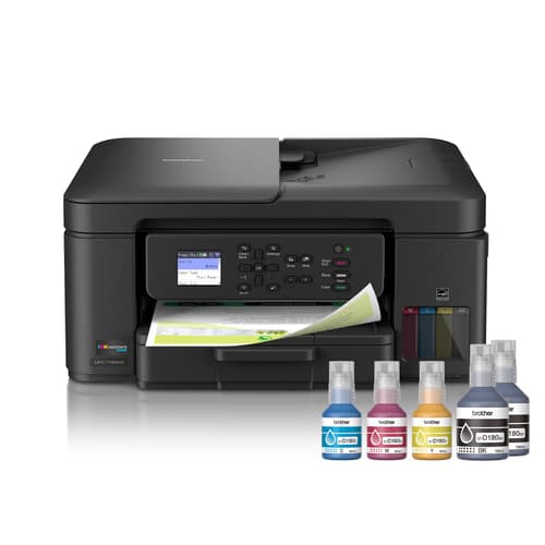 Brother MFC-T780DW Imprimante tout-en-un à jet d’encre couleur sans fil INKvestment Tank avec impression recto vers et 3 ans d’encre