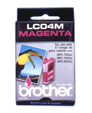 Brother LC04M Cartouche d encre magenta Innobella , rendement standard