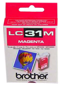 Brother LC31M Cartouche d encre magenta Innobella  à rendement standard