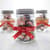 Étiquetage pour cadeaux des Fêtes avec le ruban satiné rouge vin avec texte doré 12 mm Brother TZERW34 pour étiqueteuses P-touch