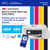 Brother MFC-J4355DW Imprimante tout-en-un à jet d’encre couleur sans fil INKvestment avec écran couleur de 1,8 po et fente d’alimentation manuelle