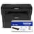 Ensemble Brother RHL-L2395DW Multifonction laser monochrome avec cartouche de toner laser noir à haut rendement TN760 - Remis à neuf