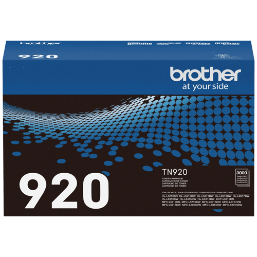 Brother authentique TN920 Cartouche de toner à rendement standard