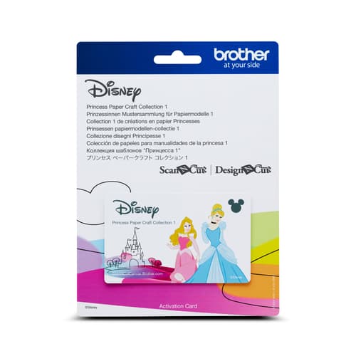 Brother CADSNP02 Collection 2 de gabarits Princesses Disney