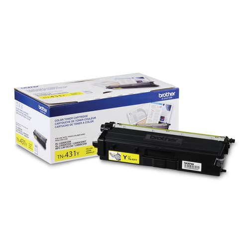 Brother TN431Y Cartouche de toner jaune à rendement standard