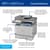 Brother MFC-L8970CDW Imprimante tout-en-un laser couleur professionnelle avec impression, numérisation et copie recto verso et fonctions de sécurité avancées