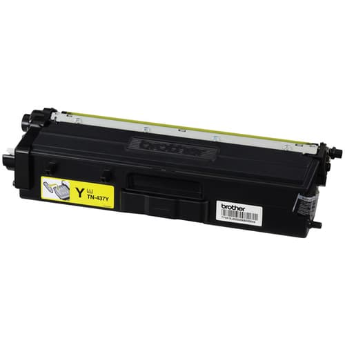 Brother authentique TN437Y Cartouche de toner jaune à ultra haut rendement