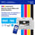 Brother MFC-J4555DW Imprimante tout-en-un à jet d’encre couleur sans fil INKvestment Tank avec écran couleur de 2,7 po et bacs à papier