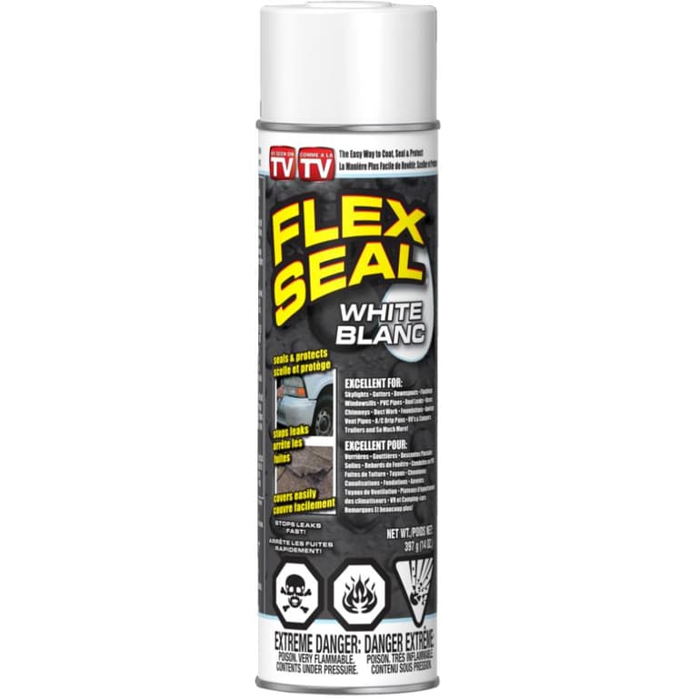 FLEX SEAL 14oz White Spray Sealant Home Hardware