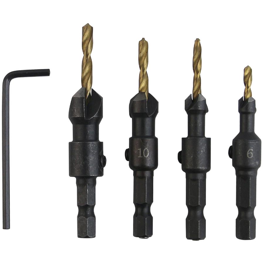 Wolfcraft 2595 #6 Screw Setter Countersink – New, Made In USA, UPC 025104259505