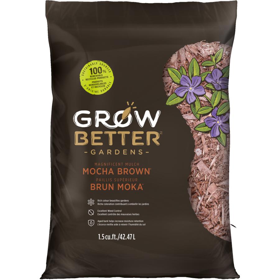ALL TREAT FARMS 1.5 Cu. Ft. Mocha Brown Bark Mulch | Home Hardware