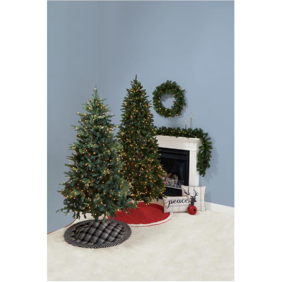 INSTYLE HOLIDAY 7' Nordic Blue Downswept Fir Christmas Tree